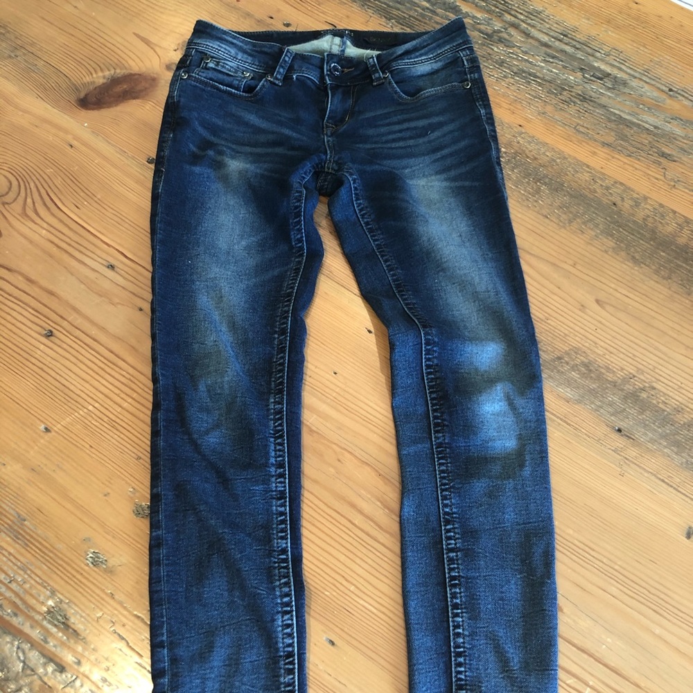 Grace in LA KNIT denim skinny